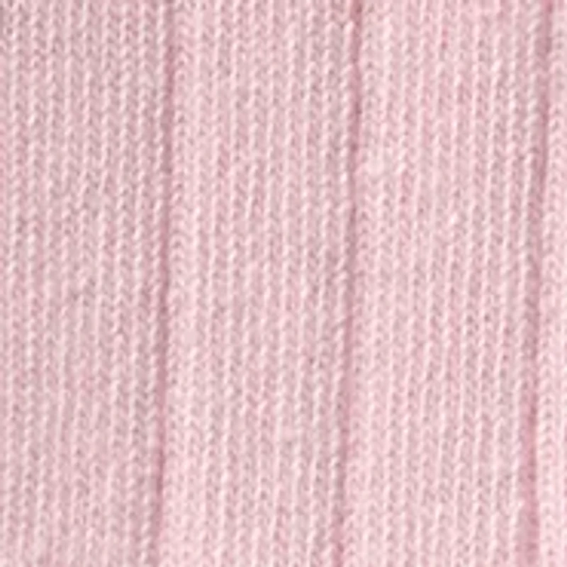 Girls Rib Solid Crew Socks, 3 Pack