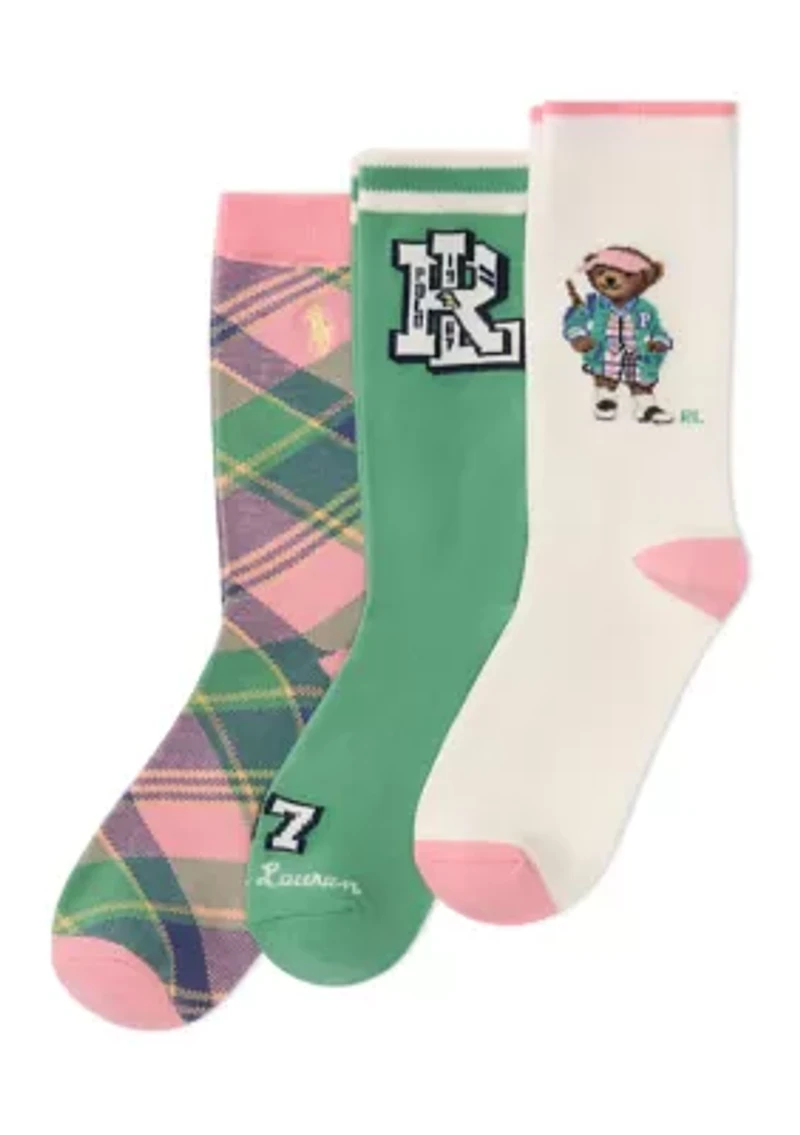 Girls Savannah Socks - 3 Pack