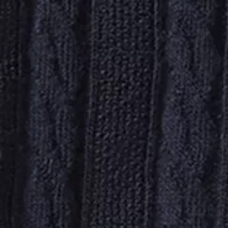 Girls Knee High Cable 3 Pack of Socks