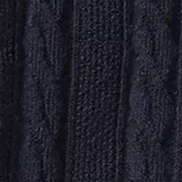 Girls Knee High Cable 3 Pack of Socks