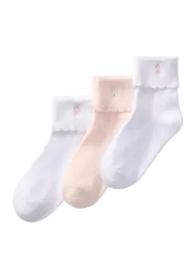 Girls 3-Pack of Socks 