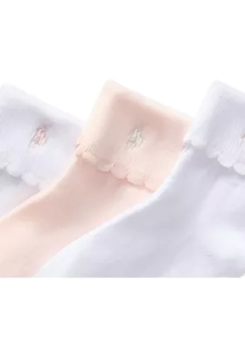 Girls 3-Pack of Socks 