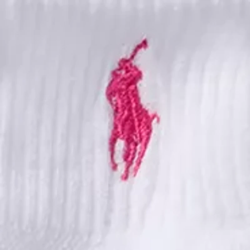 Polo Girls Sport Quarter Sock, 6 Pack