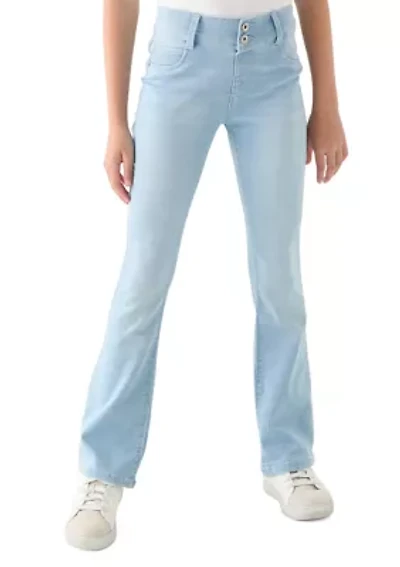Girls 7-16 Knit Flare Jeans