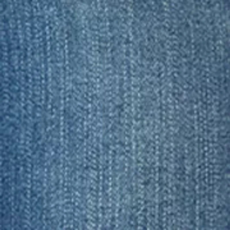 Girls 7-16 Flare Jeans with Back and Front Pocket Embroidery