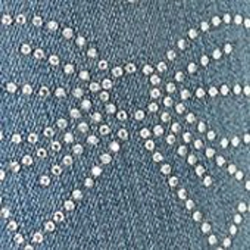 Girls 7-16 Bling Bow Flare Pants