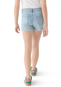 Girls 7-16 Pearl Frey Denim Shorts
