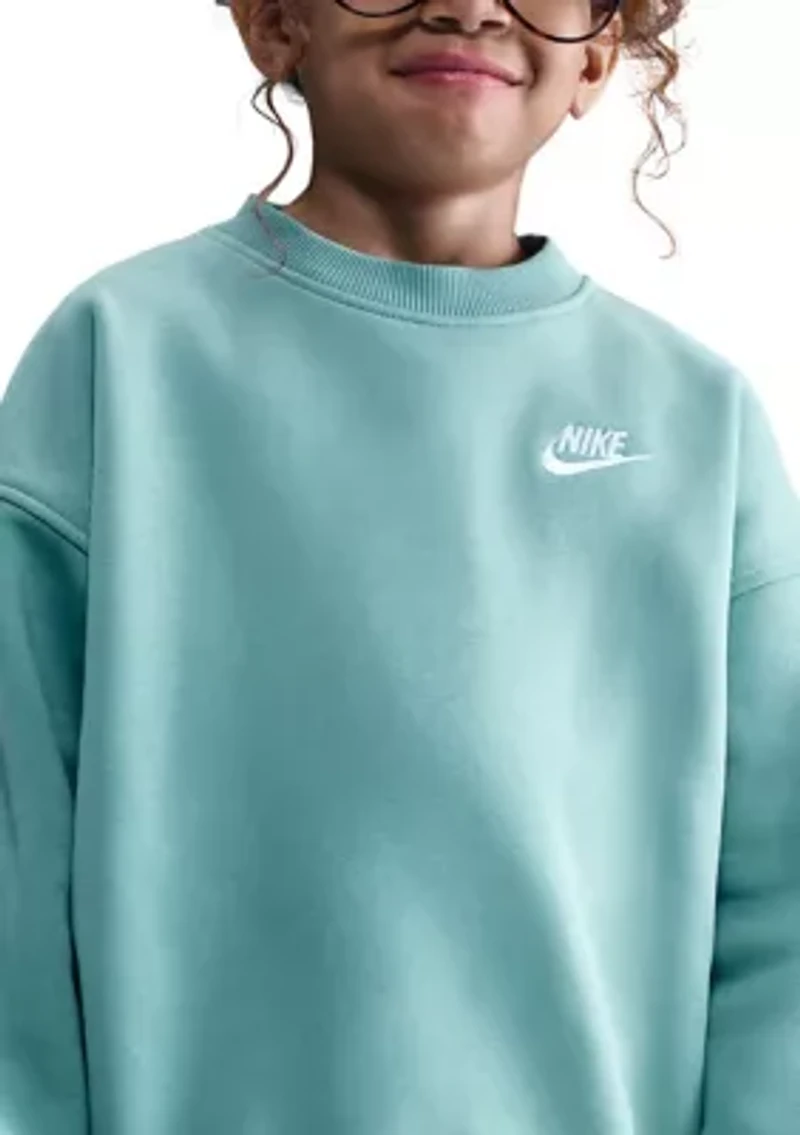 Unisex Big Kid Sportswear Club Fleece Oversized Sweatshirt