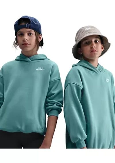 Unisex Big Kid Sportswear Club Oversized Pullover Hoodie