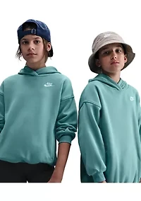 Unisex Big Kid Sportswear Club Oversized Pullover Hoodie