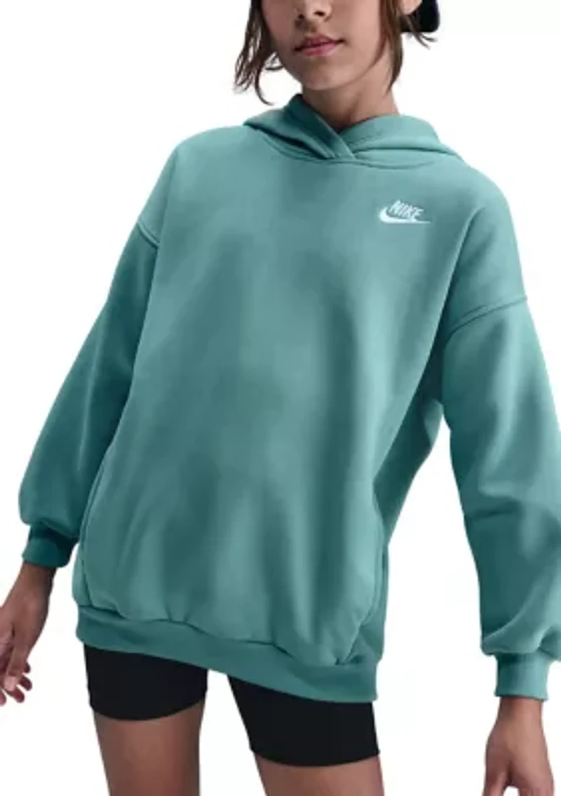 Unisex Big Kid Sportswear Club Oversized Pullover Hoodie