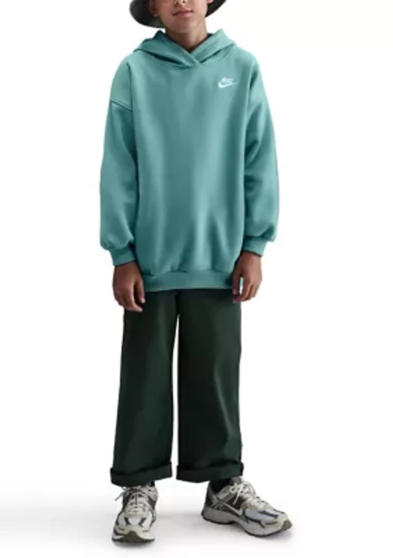 Unisex Big Kid Sportswear Club Oversized Pullover Hoodie