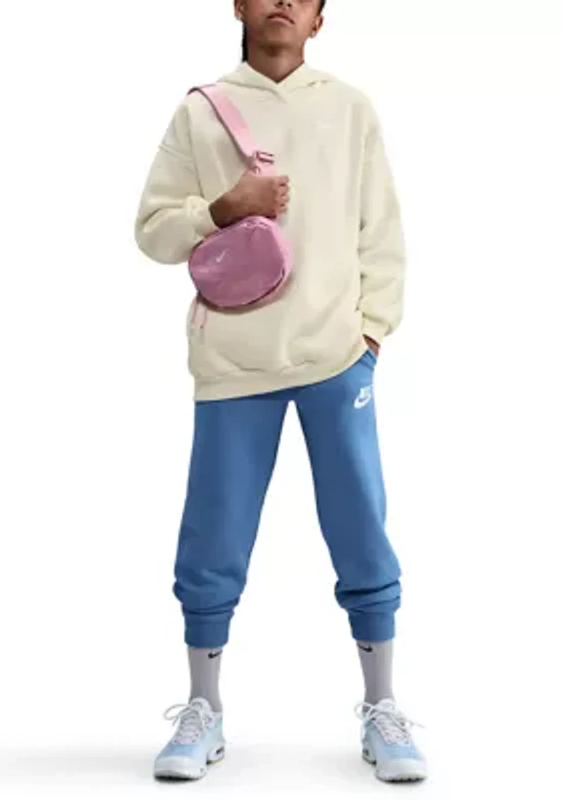 Unisex Big Kid Sportswear Club Oversized Pullover Hoodie