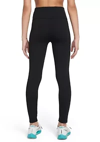 Big Girl's Dri-FIT High-Waisted Leggings