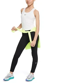 Big Girl's Dri-FIT High-Waisted Leggings
