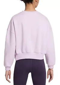 Girls 7-16 Sportswear Club Fleece Boxy Crew-Neck Sweatshirt