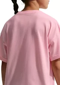Unisex Big Kids' Boxy T-Shirt