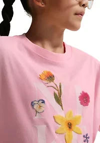 Unisex Big Kids' Boxy T-Shirt