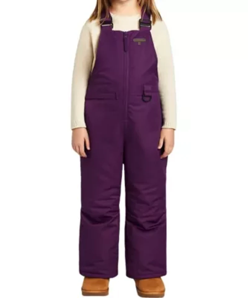 GIRLS SNOW BIBS