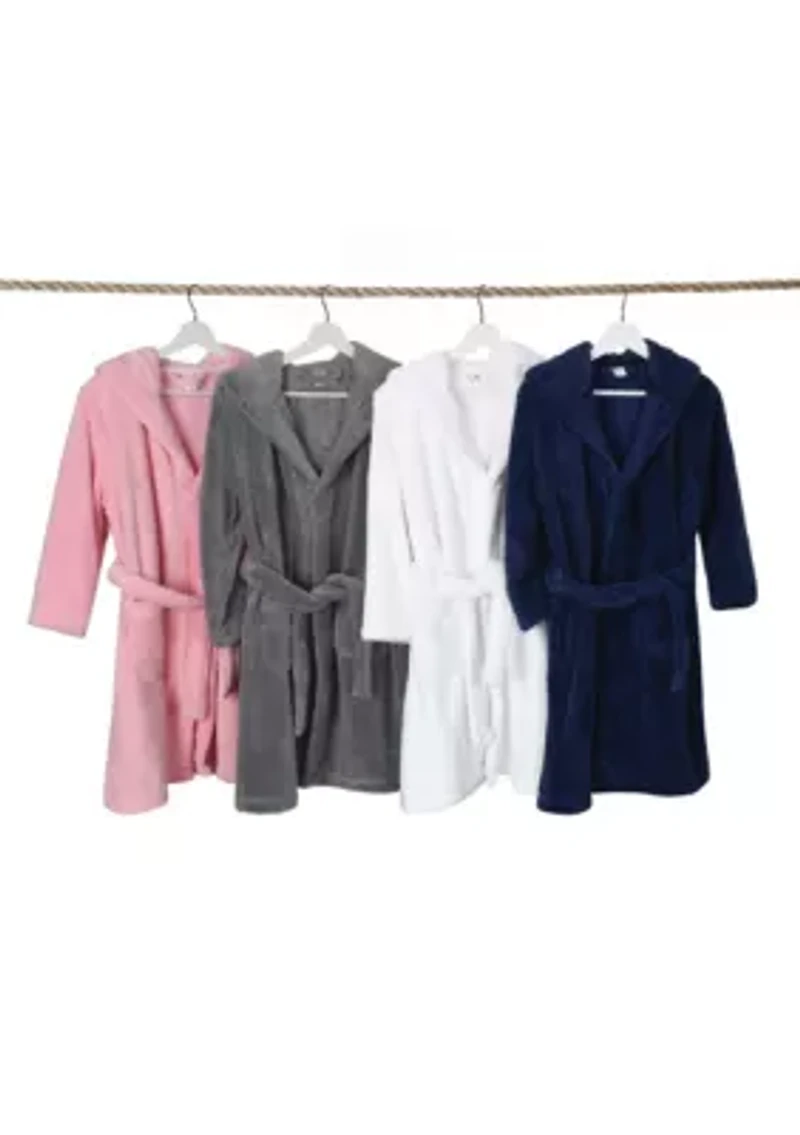 Boys 5-12 Hooded Bathrobe
