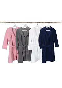 Boys 5-12 Hooded Bathrobe