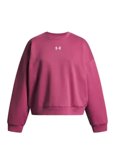 Girls Rival Fleece OS Crew