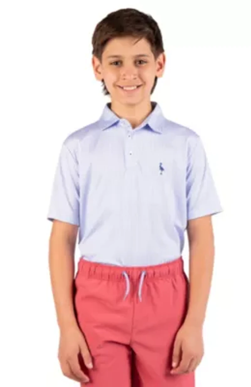 Multi Dots Printed Performance Polo