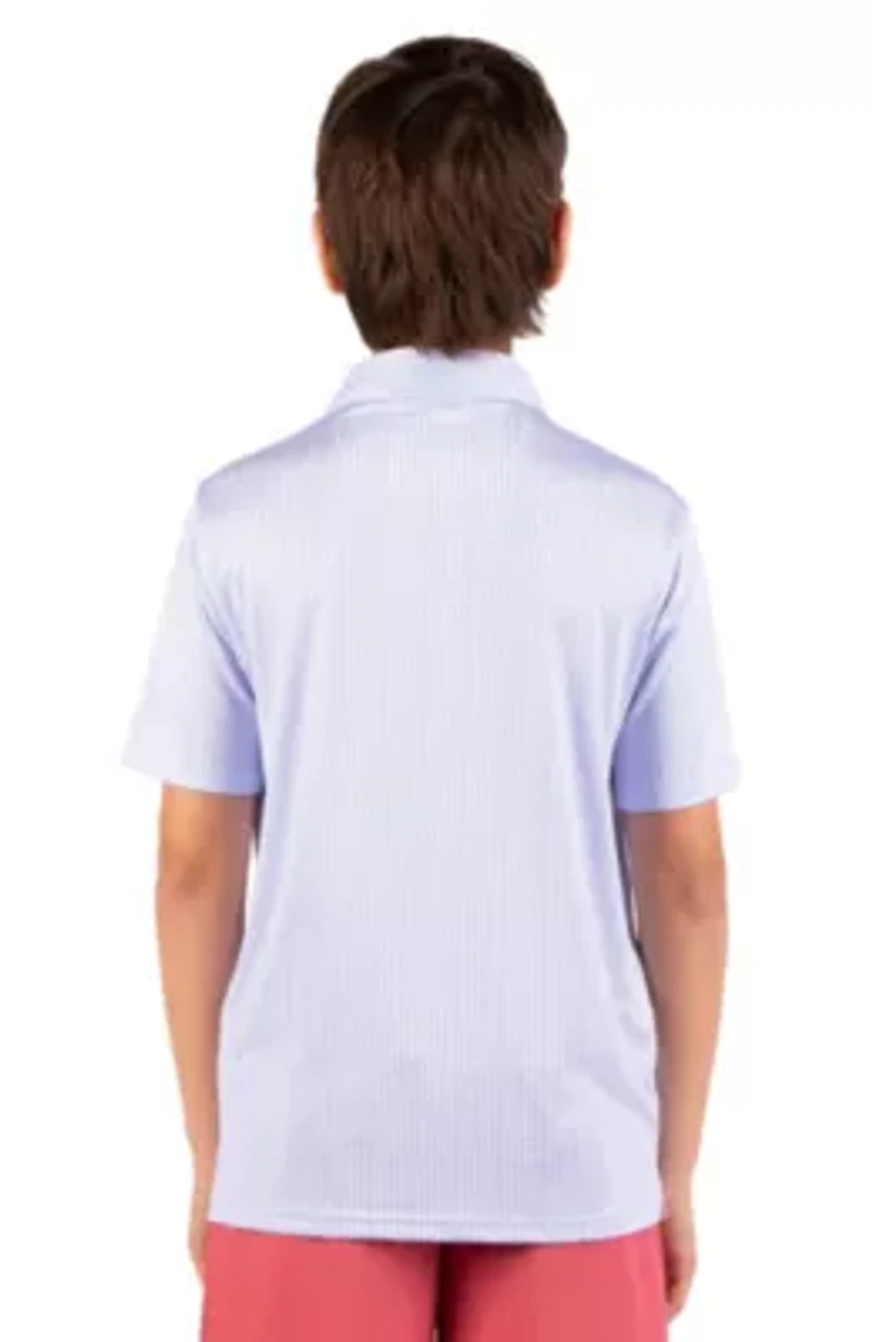 Multi Dots Printed Performance Polo