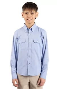 Signature Chambray Long Sleeve Shirt