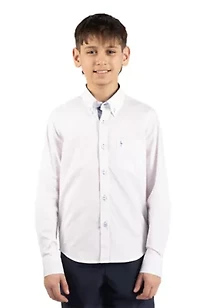 Signature Oxford Long Sleeve Shirt
