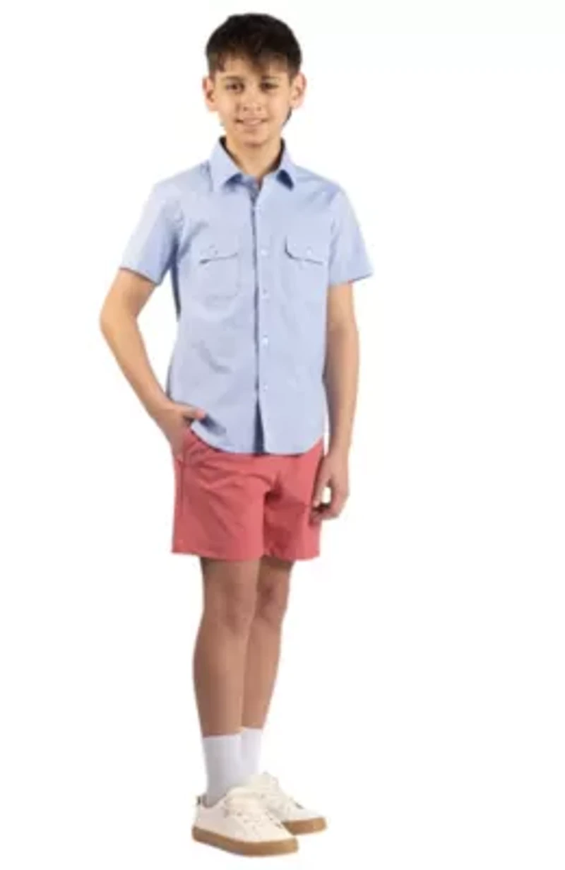 Signature Chambray Short Sleeve Shirt