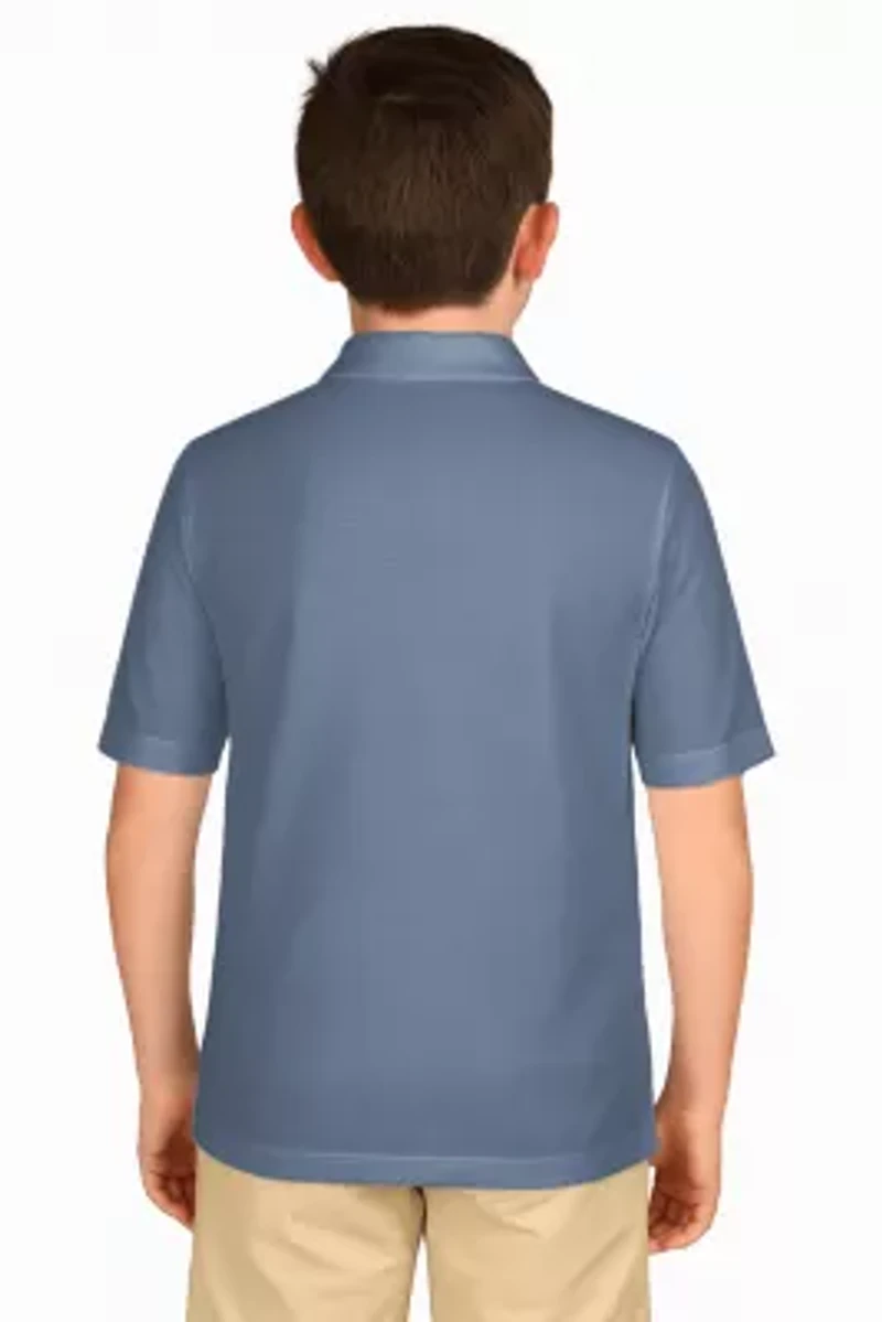Melange Mesh Performance Polo