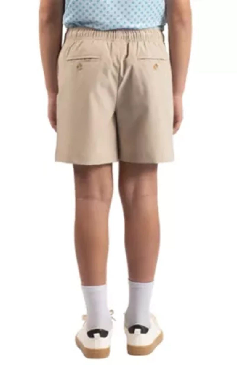 Solid Performance Drawstring Shorts