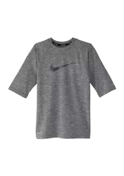 BOYS 8-20 Heather Half Sleeve Hydroguard