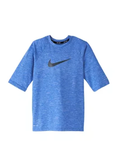 BOYS 8-20 Heather Half Sleeve Hydroguard