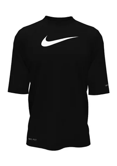 Boys 8-20 Solid Short Sleeve Hydroguard Swim T-Shirt
