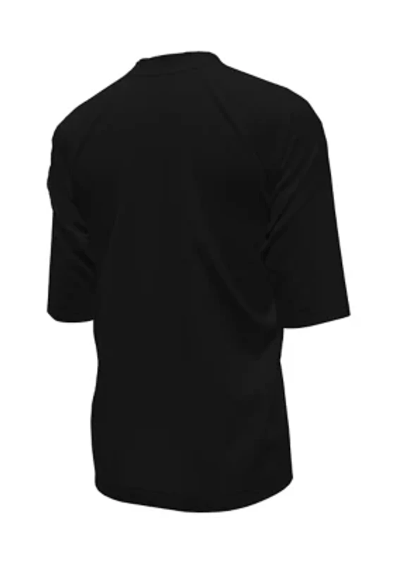 Boys 8-20 Solid Short Sleeve Hydroguard Swim T-Shirt