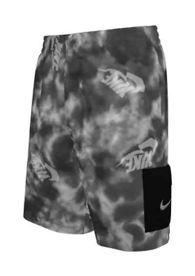 Boys 8-20 Water Tie Dye 7" Volley Swim Shorts
