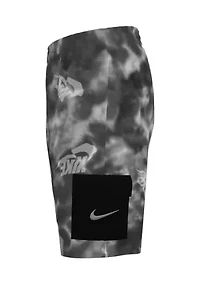 Boys 8-20 Water Tie Dye 7" Volley Swim Shorts