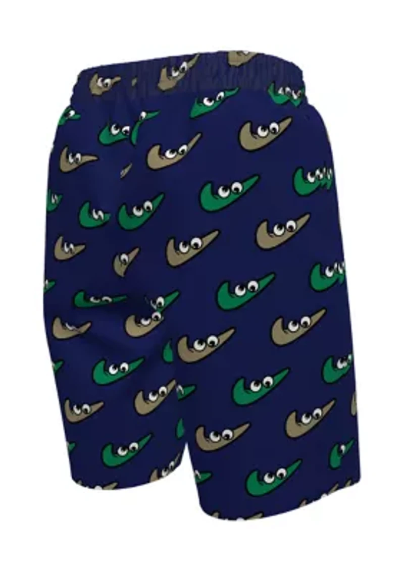 Boys 8-20 7" All-Over Printed Volley Shorts