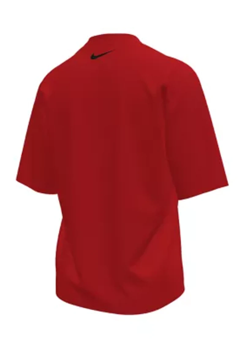 Boys 8-20 Sunset Surf Short Sleeve Hydroguard Swim T-Shirt