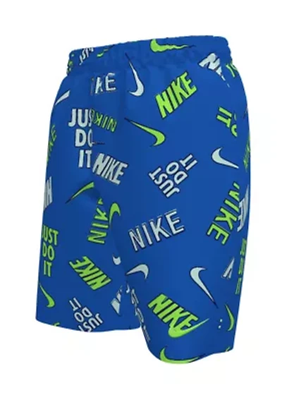 Boys 8-20 Volley Breaker Outline Swim Shorts