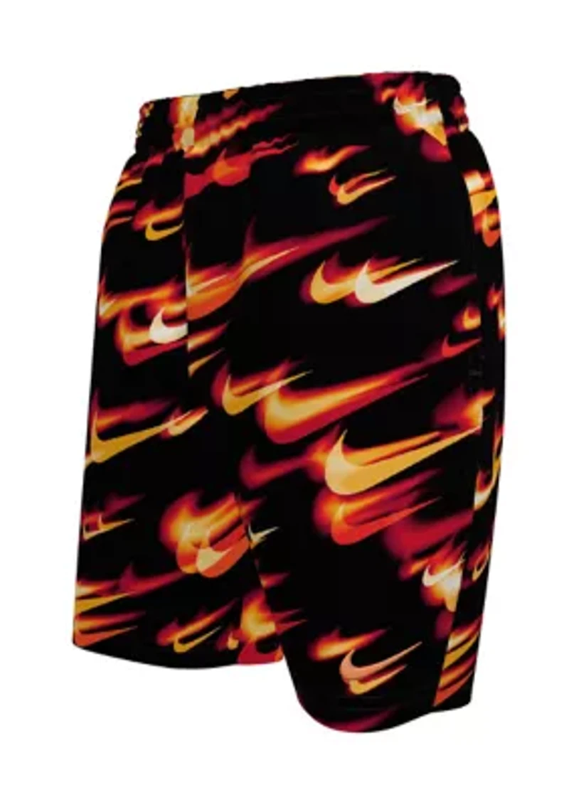 Boys 8-20 Volley Comp Breaker Asteroid Swim Shorts