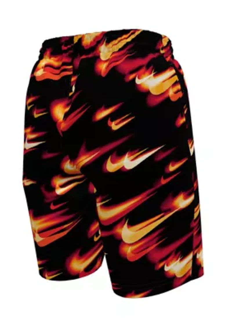 Boys 8-20 Volley Comp Breaker Asteroid Swim Shorts