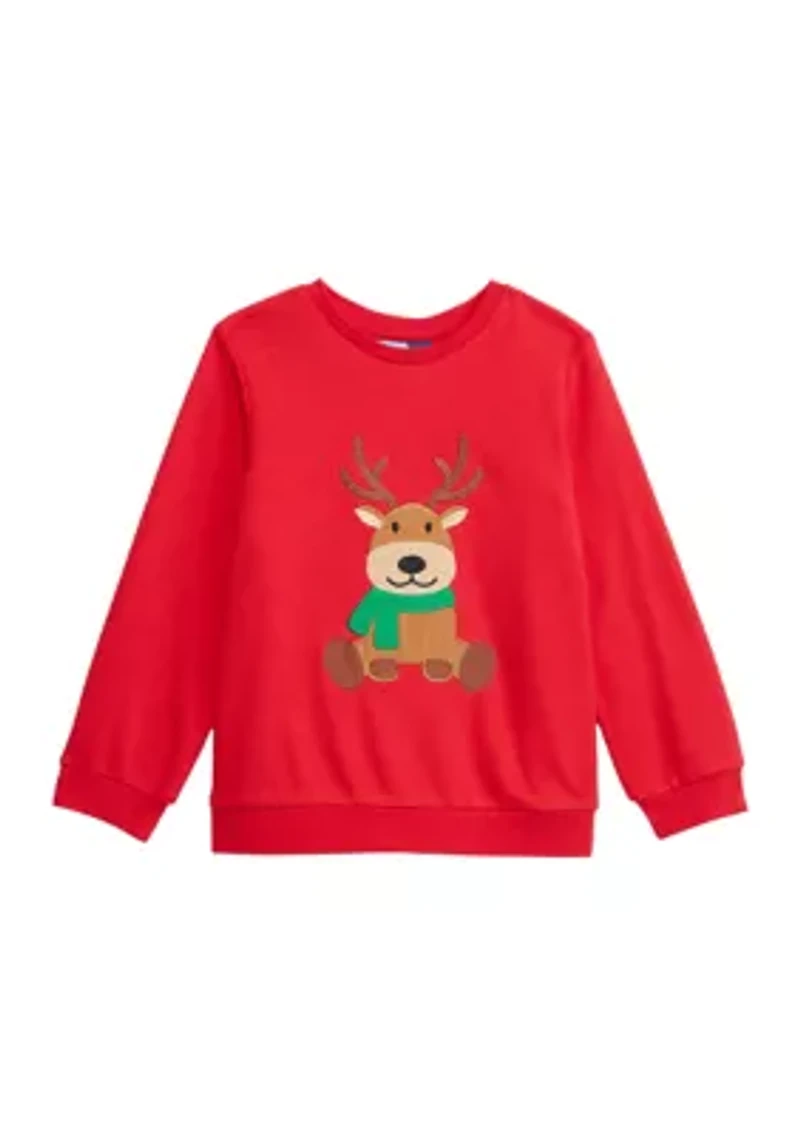 Boys 4-7 Reindeer Graphic T-Shirt