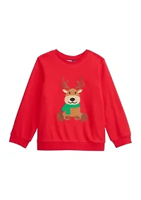 Boys 4-7 Reindeer Graphic T-Shirt