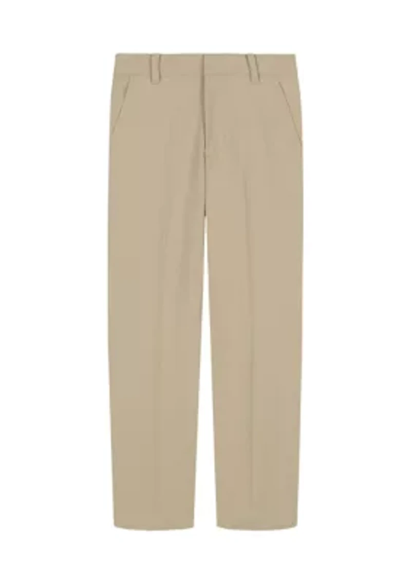 Boys 4-7 Stretch Flat Front Performance Pants