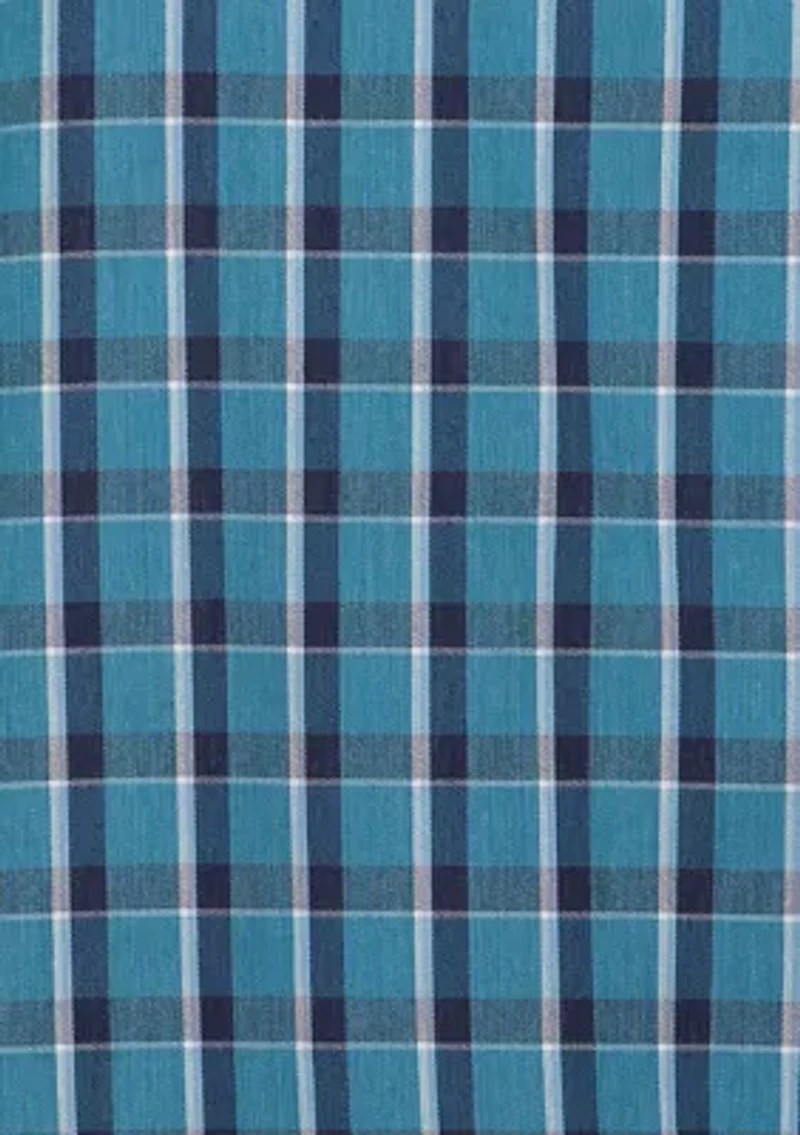 Boys 8-20 Long Sleeve Stretch Ashley Plaid Shirt