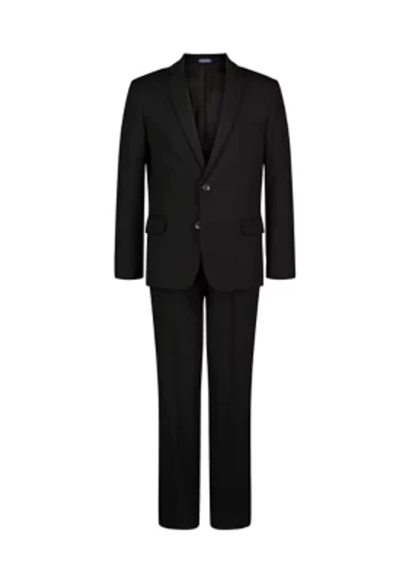 Boys 8-20 Husky Stretch Washable Suit
