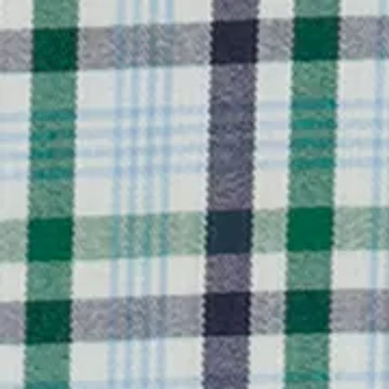 Boys 8-20 Long Sleeve Stretch Ridgewood Plaid Shirt & Tie